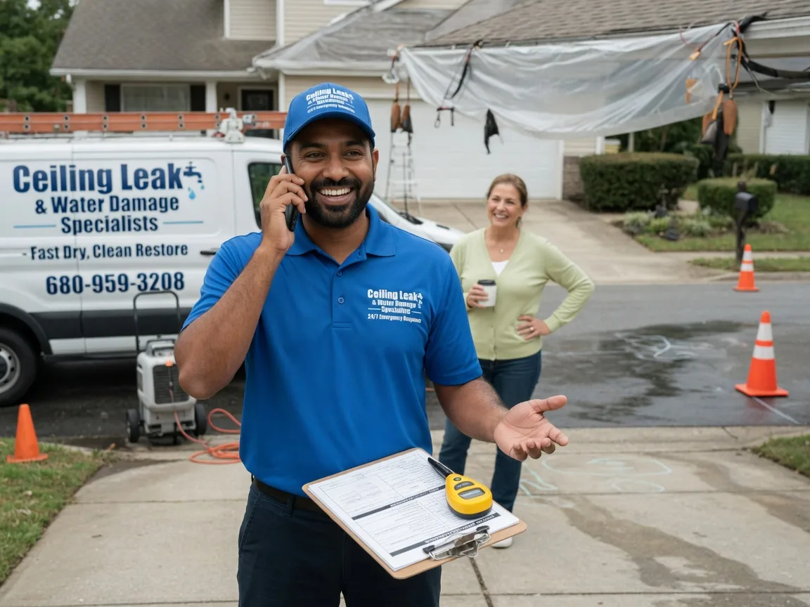 Ceiling Leak Cleanup Lawrenceburg, KY FAQs